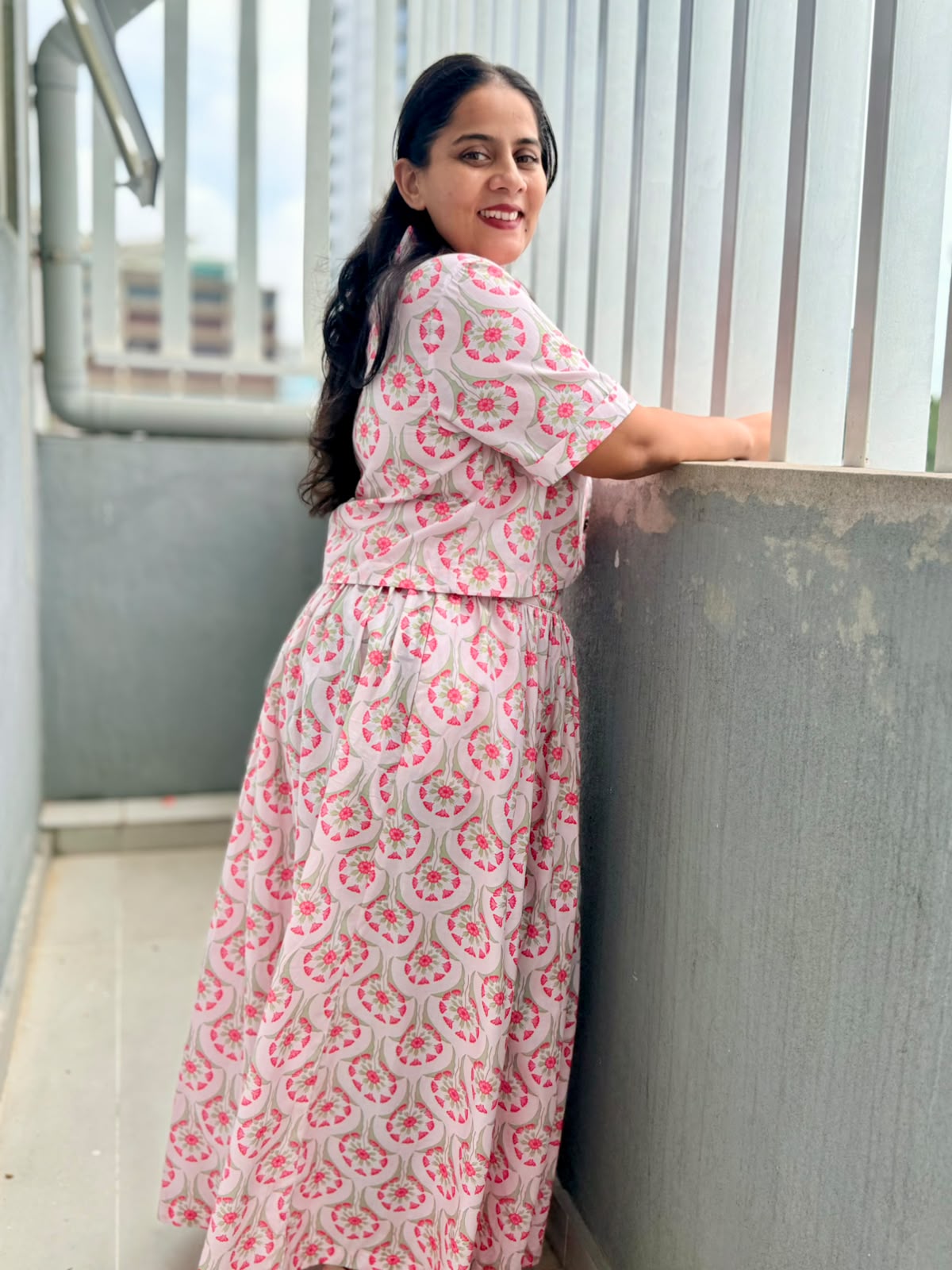 Blush Bloom Skirt - Image 5