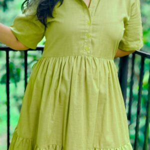 Lime Muse Dress